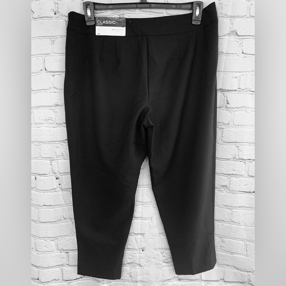 Liz Claiborne Classic Petite Ankle Pants Side Zip NWT 14P - Picture 7 of 8